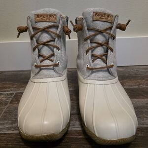 Womens Sperry Duck Boots Size 9.5